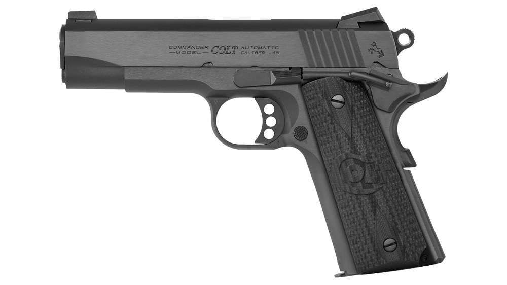 Handguns Colts Manufacturing Combat Commander 45ACP COLT CMBT CMMNDR 45ACP 4.25" 8RD BL